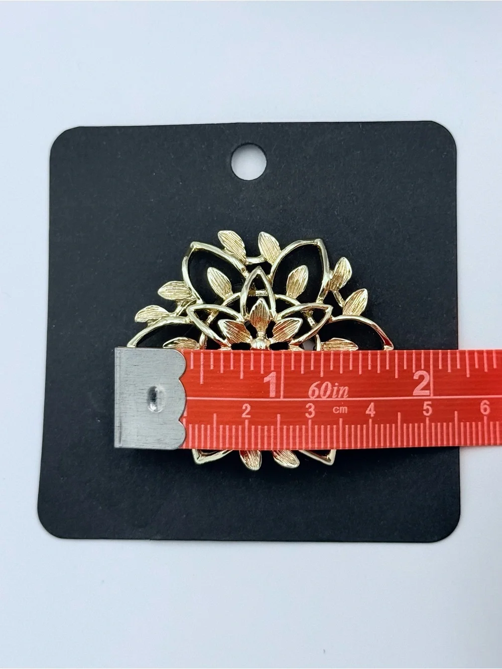 Sarah Coventry 1962 Peta-Lure Flower Brooch, Stamped - Vintage
